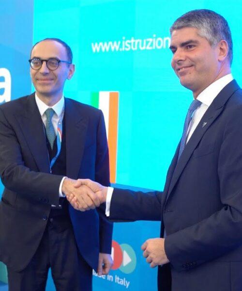Firmato il protocollo d’Intesa fra Veronafiere e Ministero dell’Istruzione e del Merito